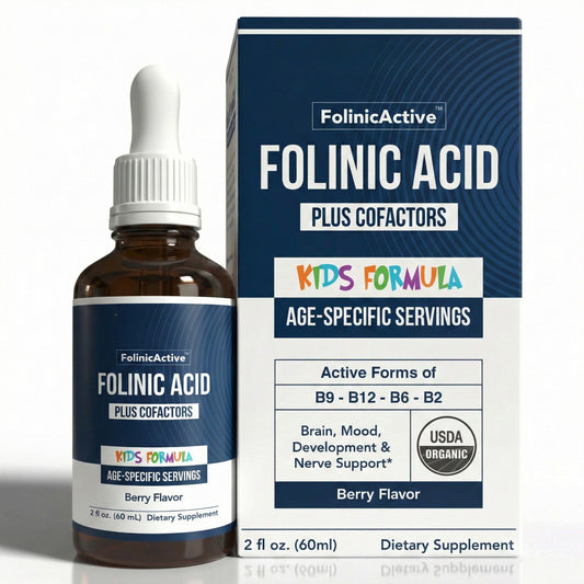 FolinicActive™ Kids Folinic Acid + B12 Drops