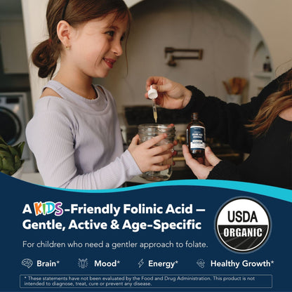FolinicActive™ Kids Folinic Acid + B12 Drops