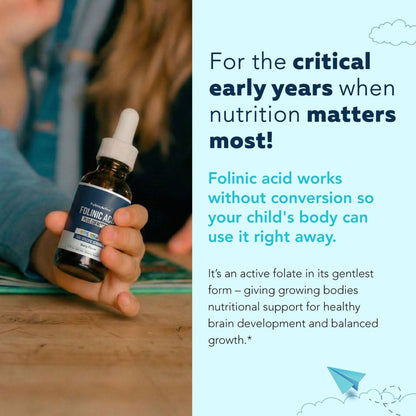 FolinicActive™ Kids Folinic Acid + B12 Drops