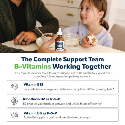 FolinicActive™ Kids Folinic Acid + B12 Drops