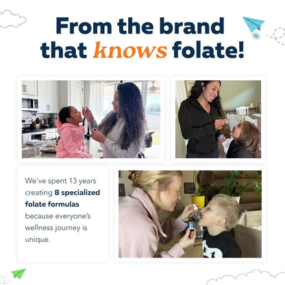 FolinicActive™ Kids Folinic Acid + B12 Drops