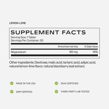 Molecular Hydrogen Tablets - Lemon-Lime