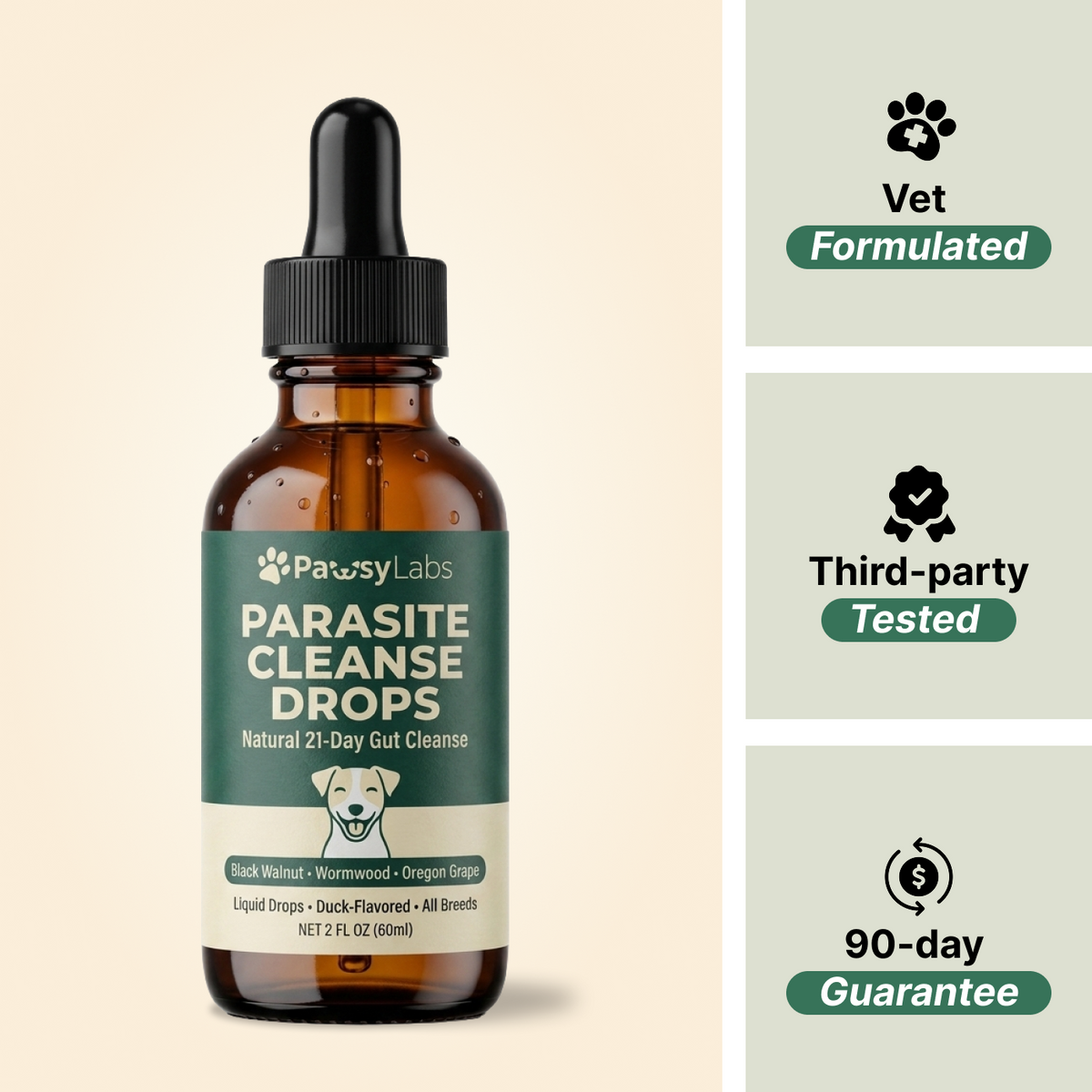 PawsyLabs™ Parasite Cleanse Drops