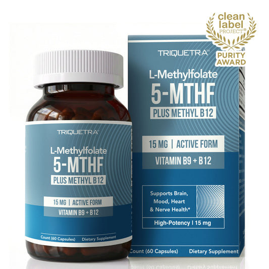 L-Methylfolate (15 mg) Plus Methyl B12 Capsules