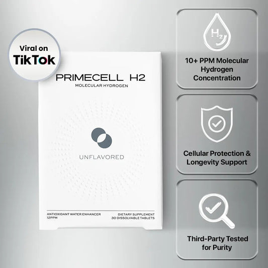 Exhausted All Day, Aging Faster Than You Should? PrimeCell H2 Protects Your Cells From The Inside Out.