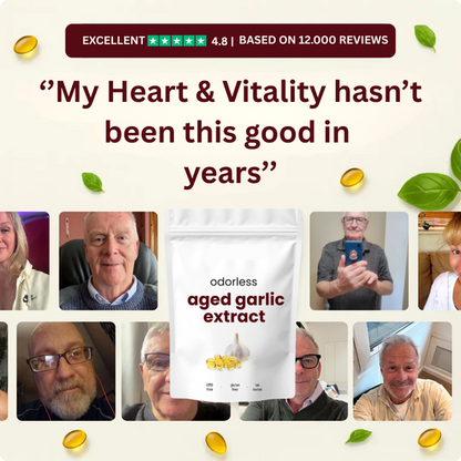 Odorless Aged Garlic Extract — Heart & Cholesterol Support Softgels